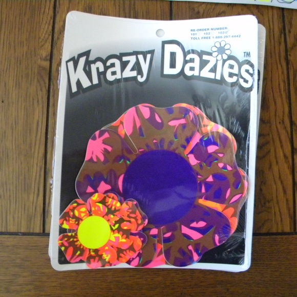 Vintage Krazy Dazies Vinyl Stickers set of 3 - Picture 5 of 7